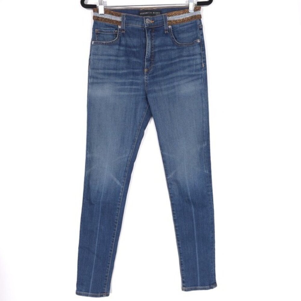 VERONICA BEARD Women's Kate High Rise Size 28/6 Nantucket Jeans USA MADE